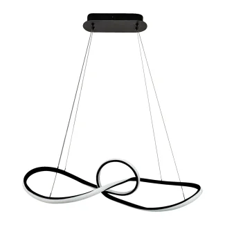 MILAGRO ML8116 Lampa wisząca Marco Black 42W LED