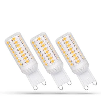 SPECTRUMLED WOJ+14486 ŻARÓWKA LED G9 230V 4W CW DImm SMD PREMIUM 3-PACK