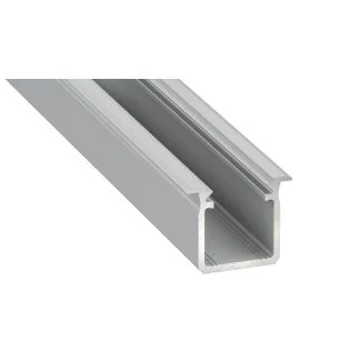 MILAGRO EKPR6559 PROFIL ALUMINOWY SREBRNY TYP G 1m + KLOSZ MLECZNY