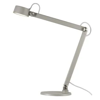DESIGN FOR THE PEOPLE 2120405010 Lampa stołowa NOBU LED Metal Szary