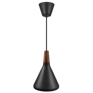 DESIGN FOR THE PEOPLE 2120803003 Lampa wisząca NORI E27 40W Metal Czarny