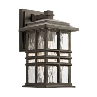 ELSTEAD Beacon Square KL-BEACON-SQUARE-S-OZ 1 Light Wall Lantern