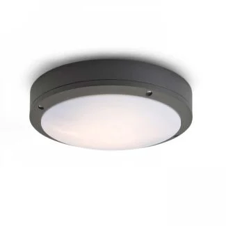 RENDL R10382 SONNY sufitowa antracyt 230V E27 2x18W IP54
