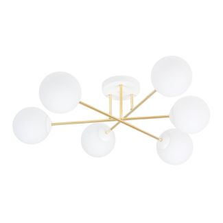 EMIBIG 1234/6 LAMPA SUFITOWA MAGNUM 6 WH OPAL