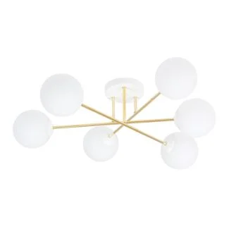 EMIBIG 1234/6 LAMPA SUFITOWA MAGNUM 6 WH OPAL