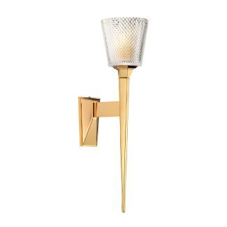 ELSTEAD Verity BATH-VERITY-PG 1 Light Wall Light - Polished Gold