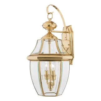 ELSTEAD Newbury QZ-NEWBURY2-L-PB 2 Light Large Wall Lantern