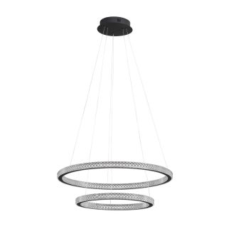 Luces Exclusivas TEPIC LE42821 LAMPA WISZĄCA LED czarny
