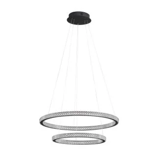 Luces Exclusivas TEPIC LE42821 LAMPA WISZĄCA LED czarny