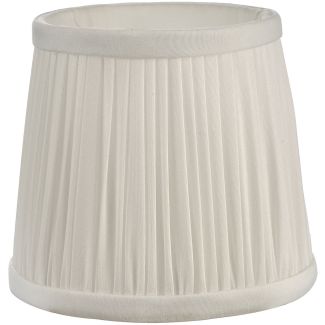 DAR ULY0515 ULYANA PLEATED SHADE 14CM IVORY