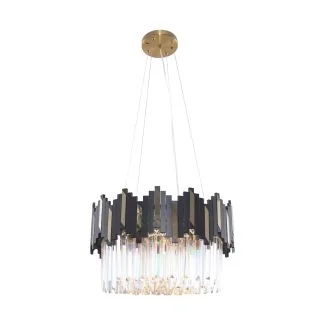 ZUMALINE 2200018M ROTTA LAMPA WISZĄCA CZARNO-ZŁOTA/BLACK-GOLD