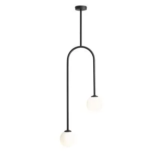 ALDEX 1088PL-H1 PLAFON NAVE 2 CZARNA