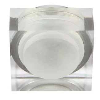 CANDELLUX 2227467 OPRAWA STROPOWA STAŁA KWADRATOWA SAK-02 AL/TR LED 3W LED 230V SZKŁO AKRYLOWE TRA