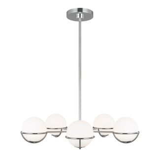 ELSTEAD Apollo FE-APOLLO5-PN 5 Light Chandelier - Polished Nickel