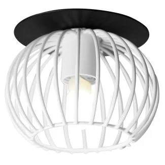 CANDELLUX 2284170 OPRAWA STROPOWA SK-93 BK/WH G9 40W 230V DEKORACYJNA ZŁOTO CZARNY