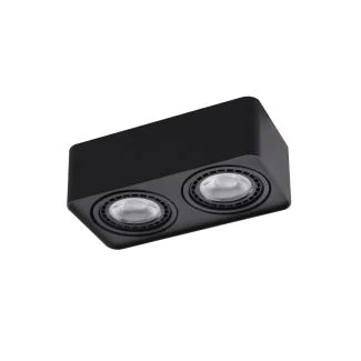 AZZARDO AZ4134 PAOLA 2 230V BK TECHNICAL EXPOSED DOWNLIGHT BLACK