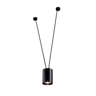 ANTIGO Lampa wisząca VIWIN 1 - Czarna (1000 mm) 9020
