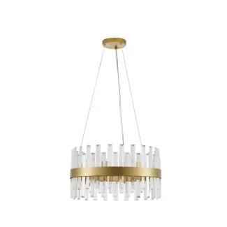 Luces Exclusivas CHOLULA LE42908 LAMPA WISZĄCA złoty