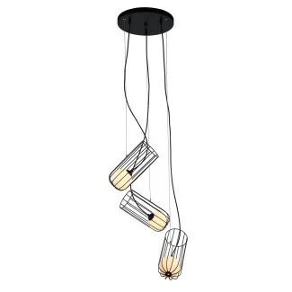 ITALUX Coco MDM-3941/3 BK lampa wisząca