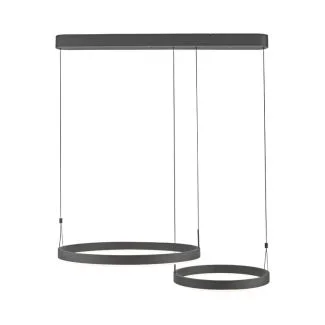 ZUMALINE 2360-18 ESKO LAMPA WISZĄCA CZARNY