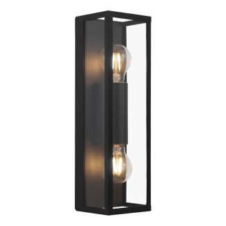 EGLO 99124 LAMPA AMEZOLA OPRAWA ŚCIENNA WL/2 E27 SCHWARZ/KLAR AMEZOLA