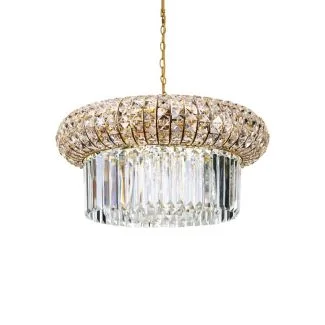 IDEAL LUX 237794 NABUCCO SP12 LAMPA WISZĄCA złoty