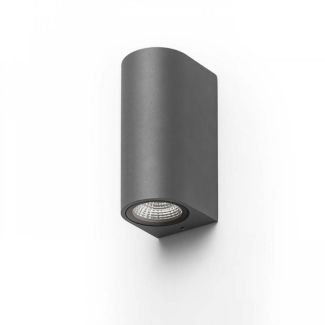 RENDL R12022 ZACK II antracyt 230V LED 2x3W IP54 3000K