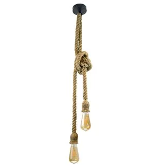 POLUX 307613 Lampa wisząca Rope PRP160108