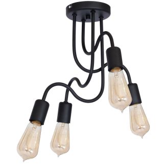 LUMINEX 8060 plafon Dow black 4