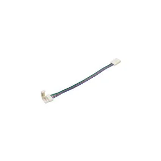 LED LABS 24-2200-08 Złącze taśmy RGB 10mm 2-stronne przewód z zatrz.