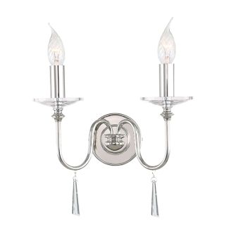 ELSTEAD FINSBURY PARK FP2 POL NICKEL 2Lt Wall Light