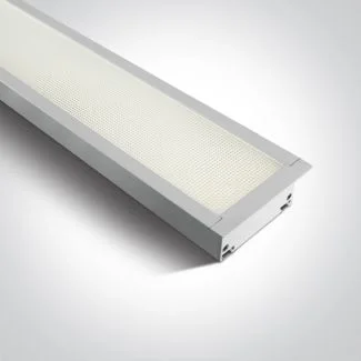 ONE LIGHT 38150AR/W/C Orino biała oprawa wpuszczana UGR19 4000K 40W + 4 klipsy mocujące, 4 złącza & 2 zaślepki