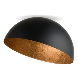 SIGMA 32470 Sfera 35 plafon czarny/miedziany