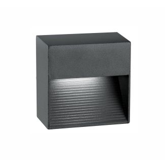 Luces Exclusivas TARTAGAL LE71429 LAMPA ZEWNĘTRZNA ŚCIENNA szary