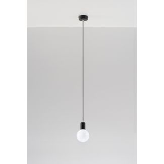WYPRZEDAŻ SOLLUX zwis EDISON czarna SL.0152