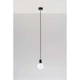 WYPRZEDAŻ SOLLUX zwis EDISON czarna SL.0152
