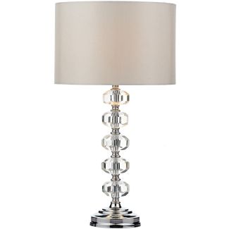DAR OLE4250 OLEANA TL POL CHR CRYSTAL CW SHD