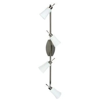 CANDELLUX 94-85644 LAMPA KROTON LISTWA 4X40W G9 NIKIEL MAT