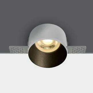 ONE LIGHT 10105TR/B Potamos czarny wpust z oprawką GU10 MR16 50W dark light
