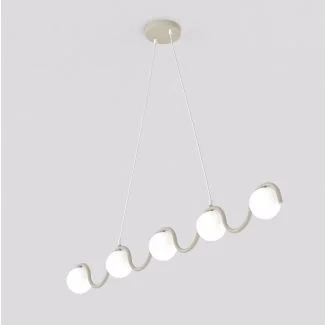EMIBIG 1664/5 SINUS 5 MOKKA LAMPA WISZĄCA