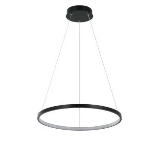 LIGHT PRESTIGE Lampa wisząca Ring mały CCT 1xLED czarny LP-909/1P S BK CCT