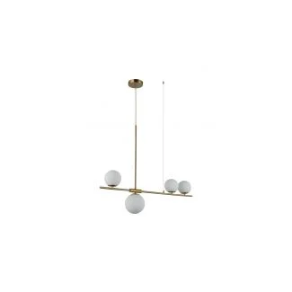 AZZARDO AZ4419 SANTANDER GO DECORATIVE PENDANT GOLD