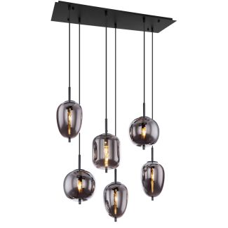 GLOBO BLACKY 15345-6 Lampa wisząca
