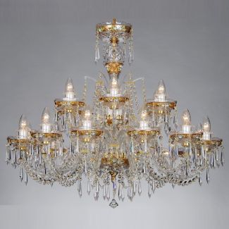 ECRYSTAL ZYR-18 Crystal-gilded