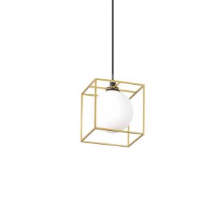 IDEAL LUX 251103 LINGOTTO SP1 OTTONE LAMPA WISZĄCA mosiądz
