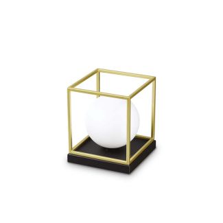 IDEAL LUX 251127 LINGOTTO TL1 BIG OTTONE LAMPA STOŁOWA mosiądz