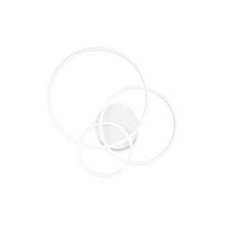 IDEAL LUX 255019 FRAME PL CERCHIO BIANCO LAMPA SUFITOWA biały