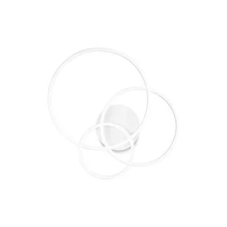 IDEAL LUX 255019 FRAME PL CERCHIO BIANCO LAMPA SUFITOWA biały