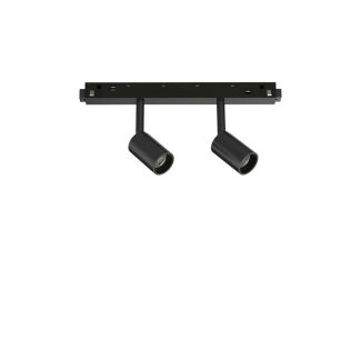 IDEAL LUX 257624 EGO TRACK DOUBLE 05W 3000K ON-OFF BK SYSTEM SZYNOWY czarny
