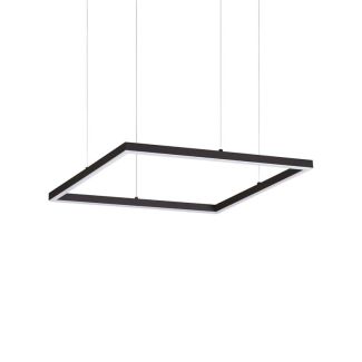 IDEAL LUX 259161 ORACLE SLIM SP D050 SQUARE 3000K ON-OFF BK LAMPA WISZĄCA czarny